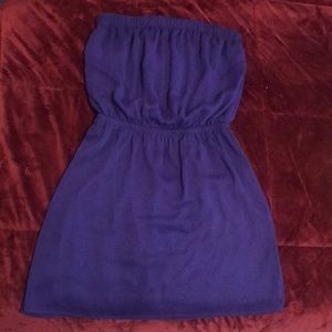 Express strapless dress